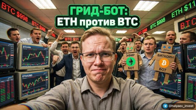 Грид-бот на BTC - обложка