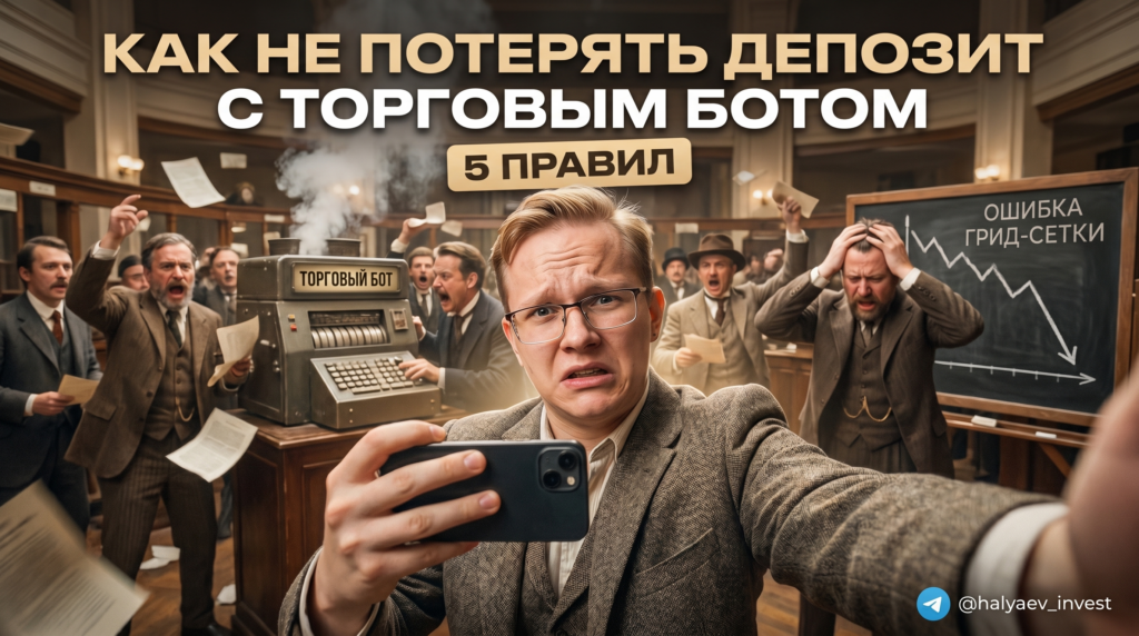 Грид-бот на BTC - обложка