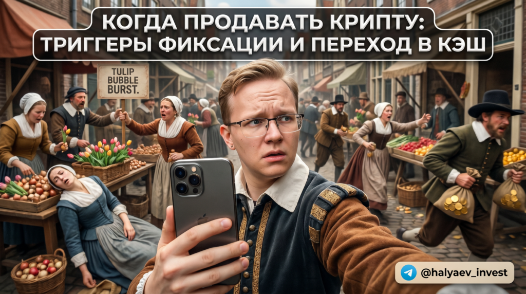 Когда продавать крипту: триггеры фиксации и переход в кэш