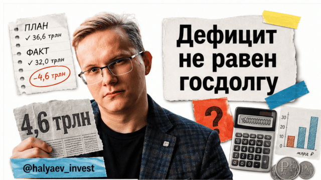 Обложка: Дефицит и госдолг России: чеклист цифр вместо страшилок о дефолте