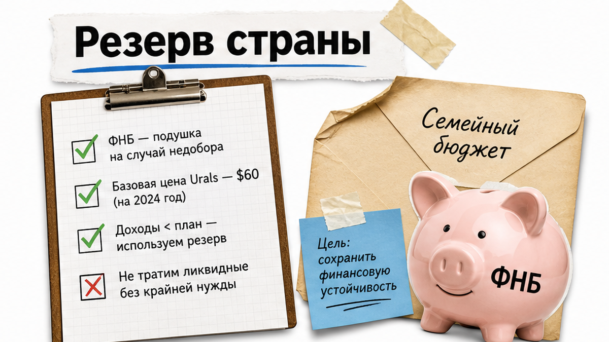 Чеклист: бюджетное правило как семейный резерв